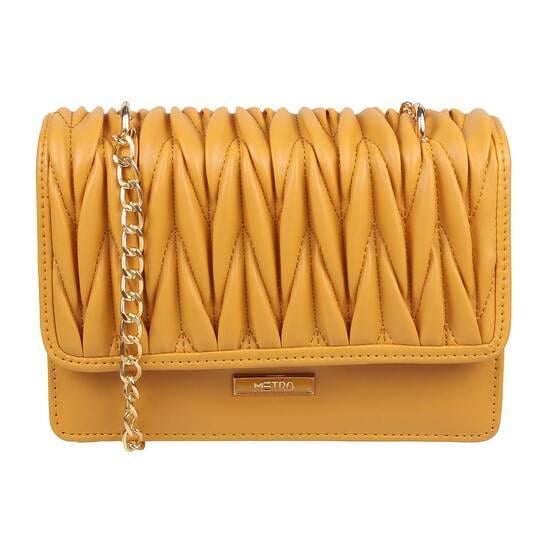 Women Yellow Sling Bag