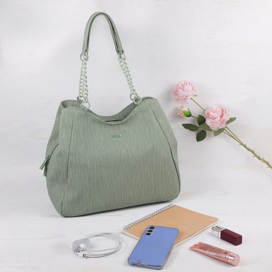 Women Green Shoulder Bag