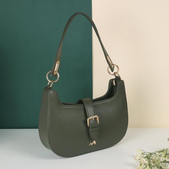 Women Green Shoulder Bag