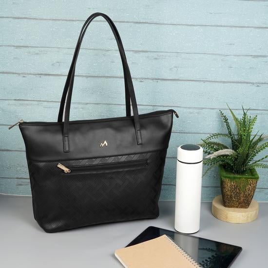 Women Black Tote Bag