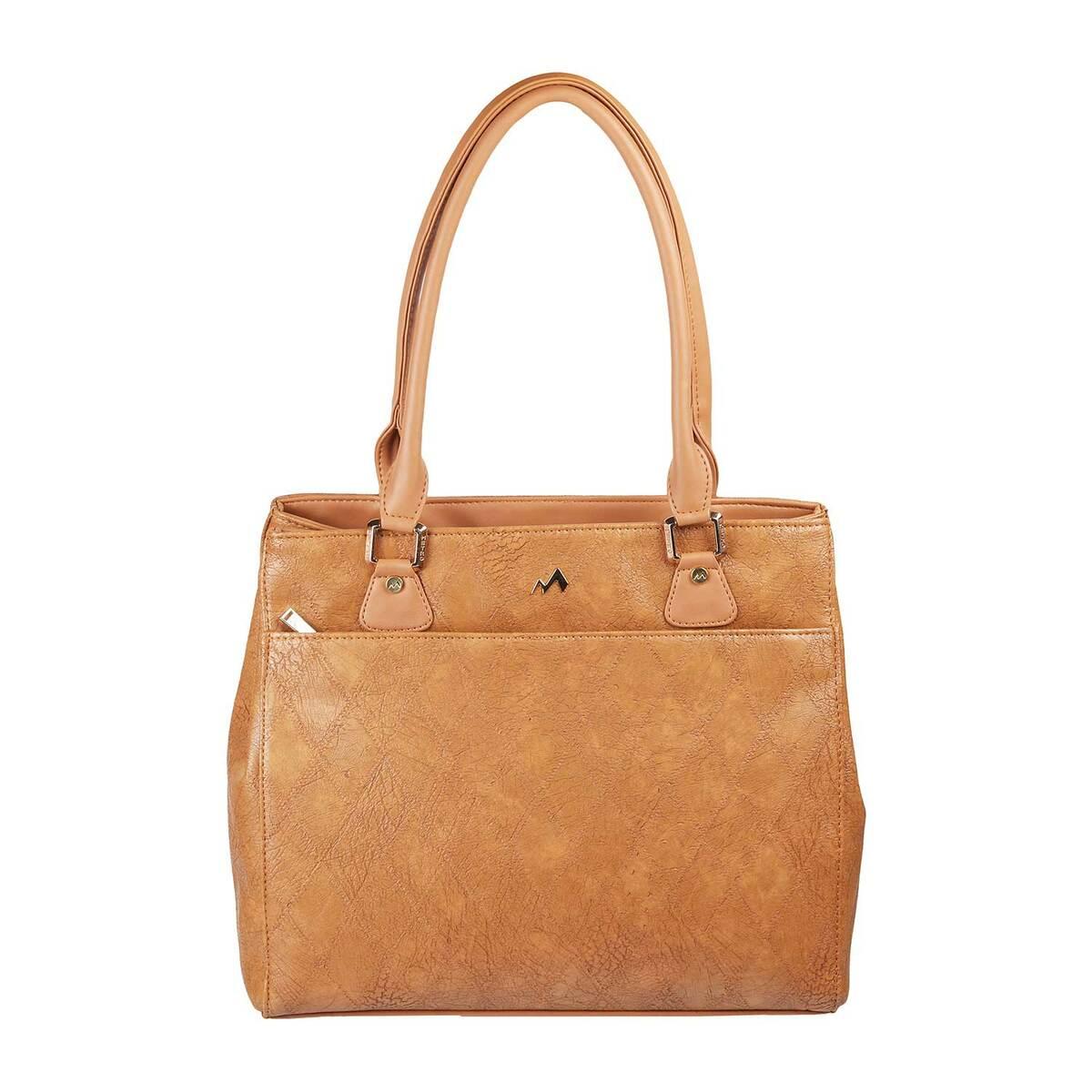 Baggit L Frizz Drill 5 Choco Brown Solid Tote Bags: Buy Baggit L Frizz  Drill 5 Choco Brown Solid Tote Bags Online at Best Price in India | Nykaa