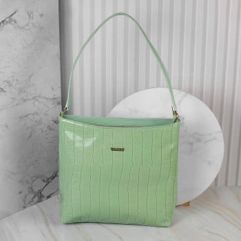 Walkway Women Green Shoulder Bag(SKU: 66-287-21-10)