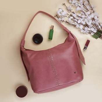 Walkway Women Pink Hobo Bag(SKU: 66-303-24-10)