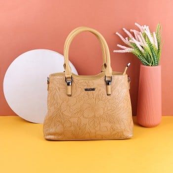 Walkway Women Tan Sling Bag(SKU: 66-316-23-10)
