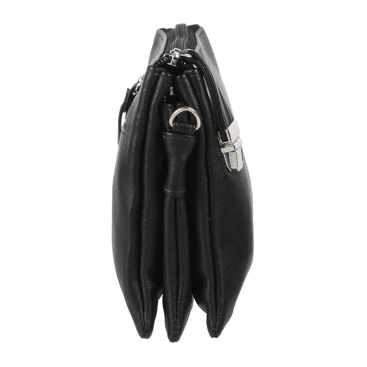 Buy Versace Jeans Couture Women Black Croc Shoulder Bag With Detachable  Zipper Purse for Women Online  The Collective