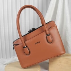 Women Tan Satchel Bag