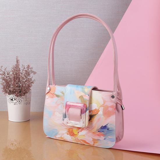 Women Pink Shoulder Bag