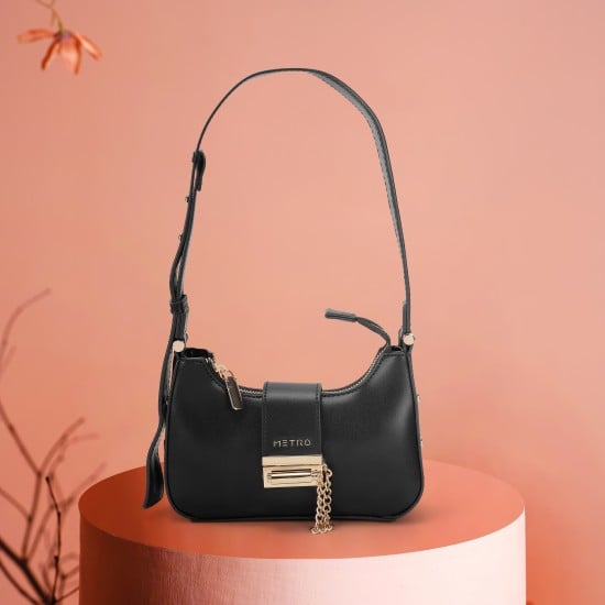 Women Black Shoulder Bag