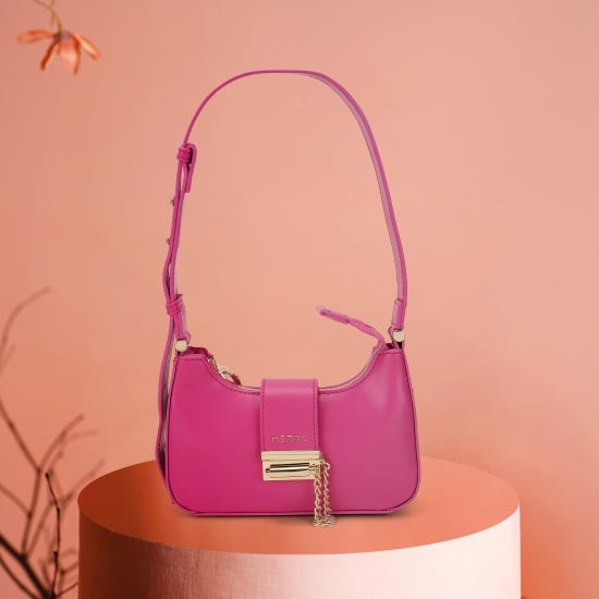 Women Pink Shoulder Bag