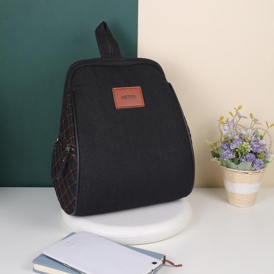 Women Black Backpack