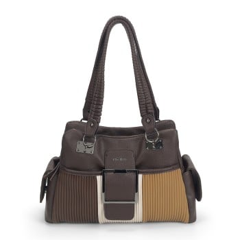 Metro Women Brown Shoulder Bag(SKU: 66-377-12-10)