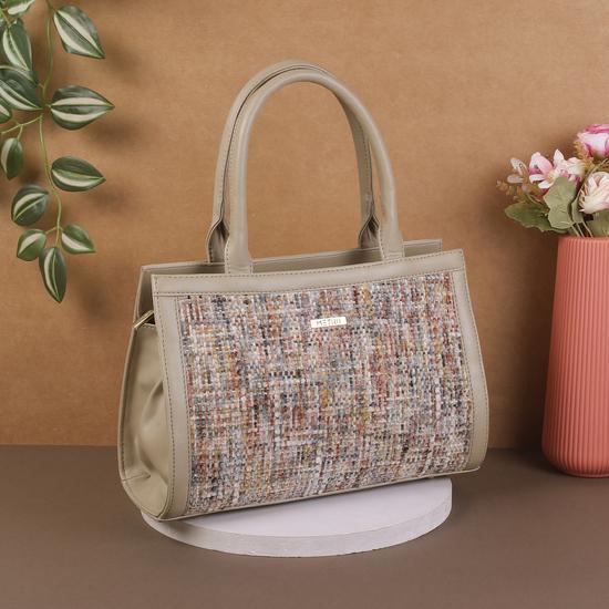 Women Light-grey Satchel Bag