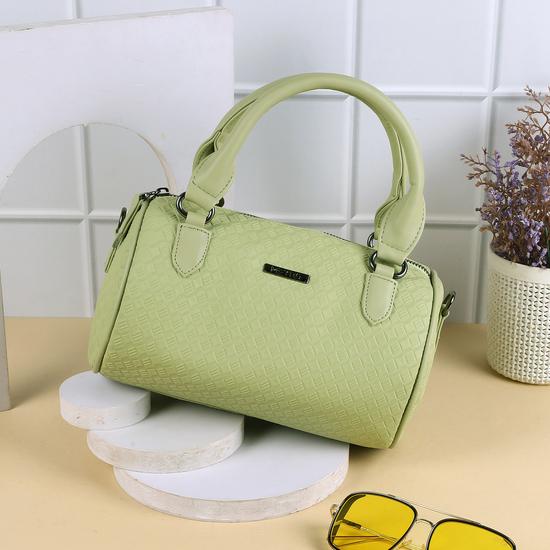 Women Light-green Satchel Bag