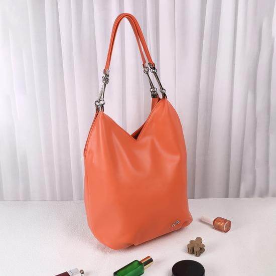 Women Orange Hobo Bag