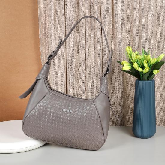 Women Grey Hobo Bag