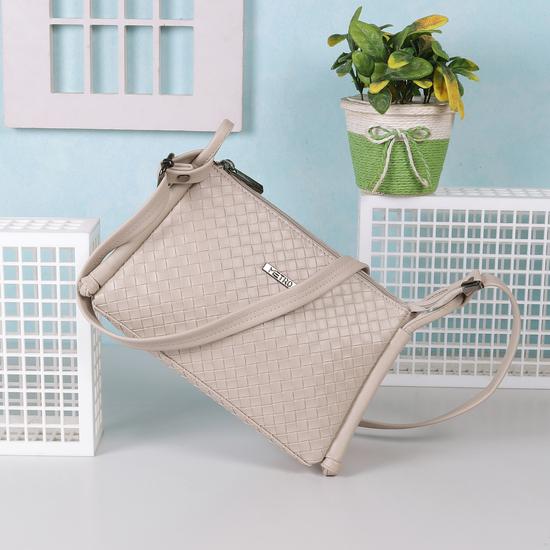 Women Beige Sling Bag