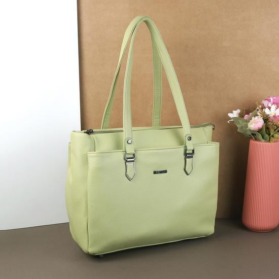 Women Light-green Shoulder Bag