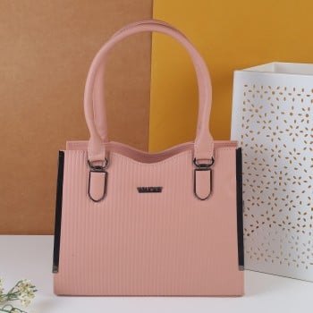Walkway Women Peach Satchel Bag(SKU: 66-459-80-10)