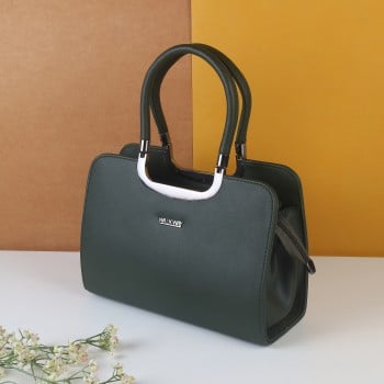 Walkway Women Green Satchel Bag(SKU: 66-463-21-10)