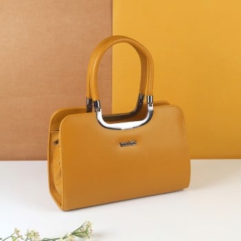Walkway Women Yellow Satchel Bag(SKU: 66-463-33-10)