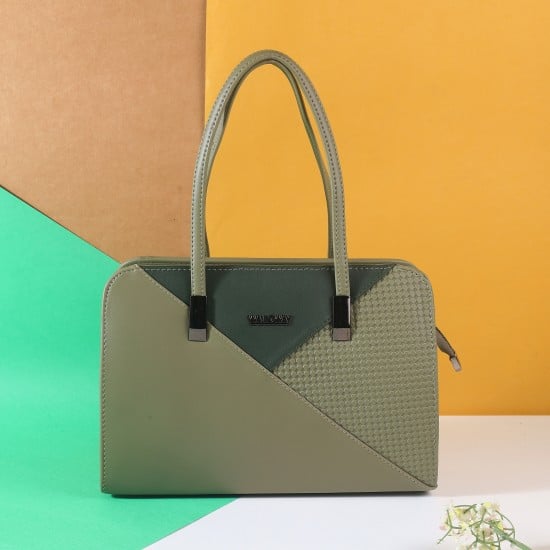 Women Light-green Satchel Bag