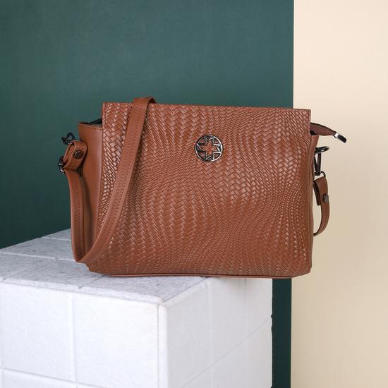 Women Tan Sling Bag