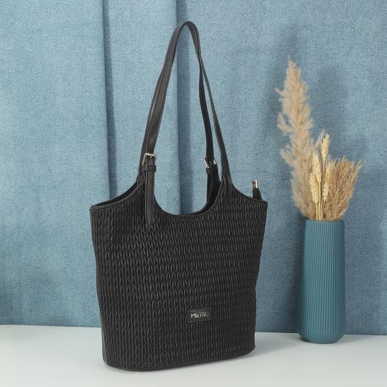 Women Black Satchel Bag