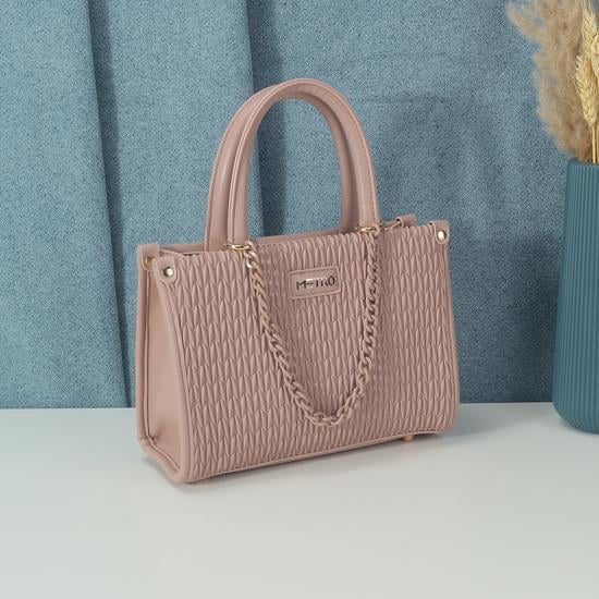 Women Pink Satchel Bag