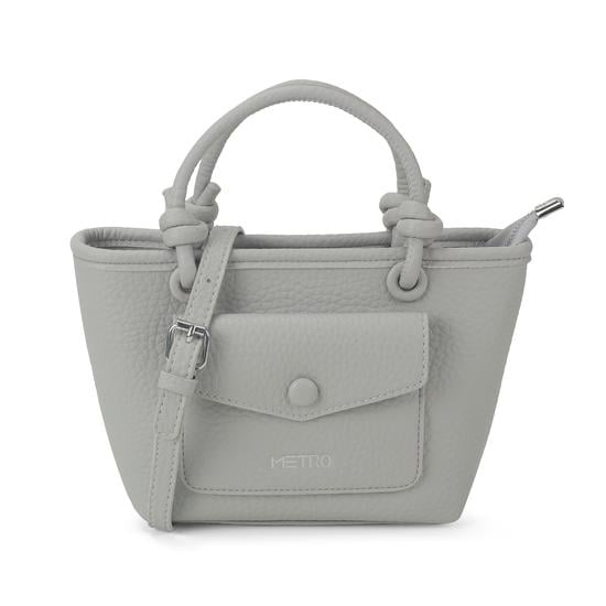 Women Grey Satchel Bag