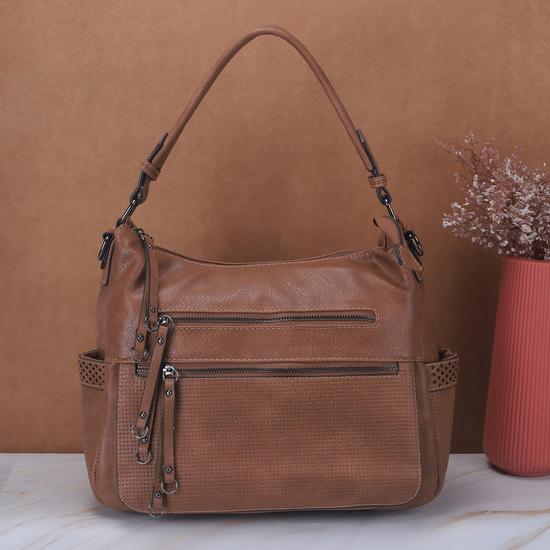 Women Brown Hobo Bag