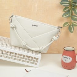 Women Off-white Shoulder Bag