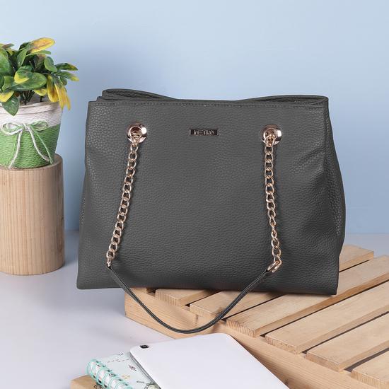 Women Grey Shoulder Bag