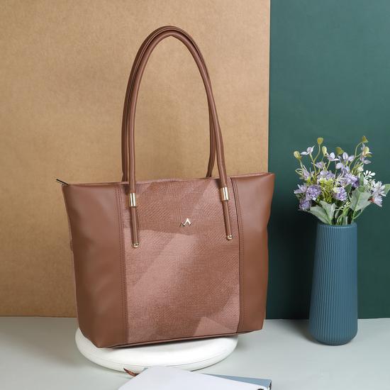 Women Brown Tote Bag