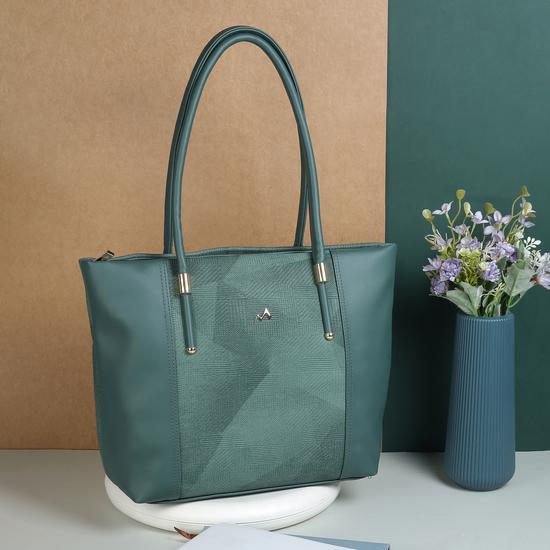 Women Green Tote Bag