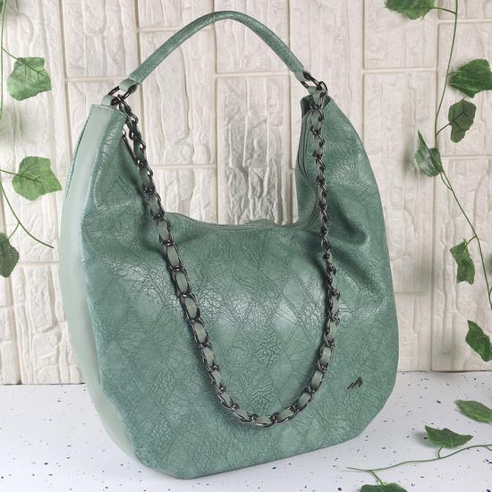 Women Green Hobo Bag