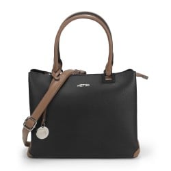 Women Black Satchel Bag