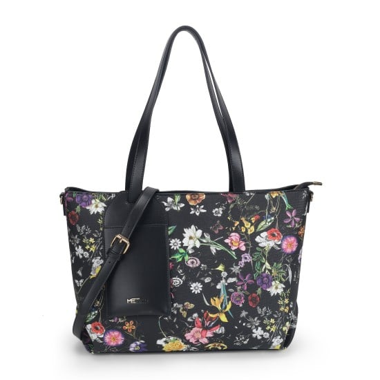 Women Black Tote Bag