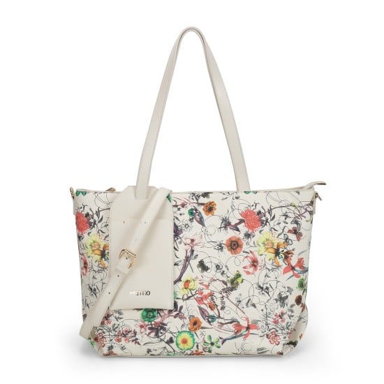 Women Beige Tote Bag