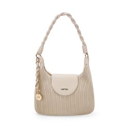 Women Beige Shoulder Bag