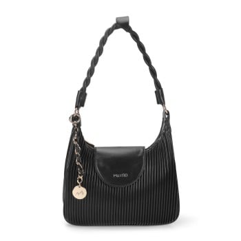 Metro Women Black Shoulder Bag(SKU: 66-622-11-10)