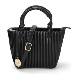 Women Black Satchel Bag