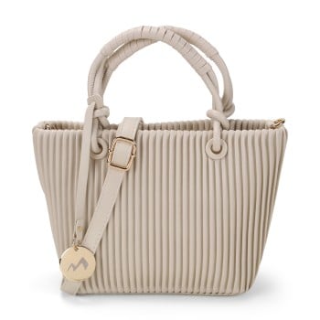 Metro Women Beige Satchel Bag(SKU: 66-623-20-10)