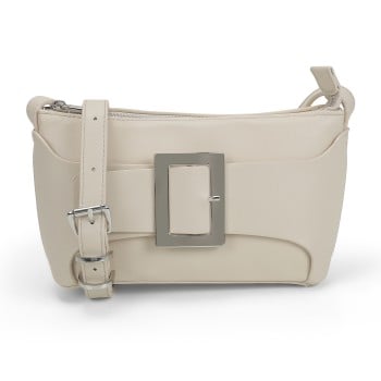 Metro Women Off-white Sling Bag(SKU: 66-632-66-10)