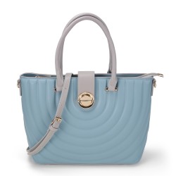 Women Blue Satchel Bag