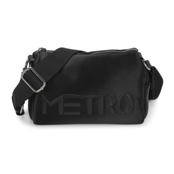 Metro Women Black Sling Bag(SKU: 66-635-11-10)