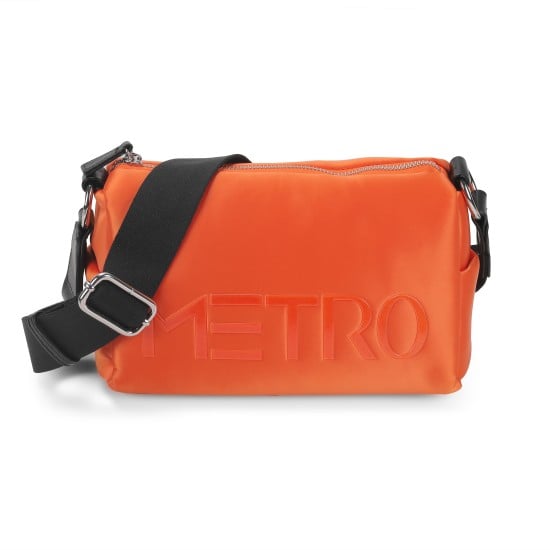 Women Orange Sling Bag