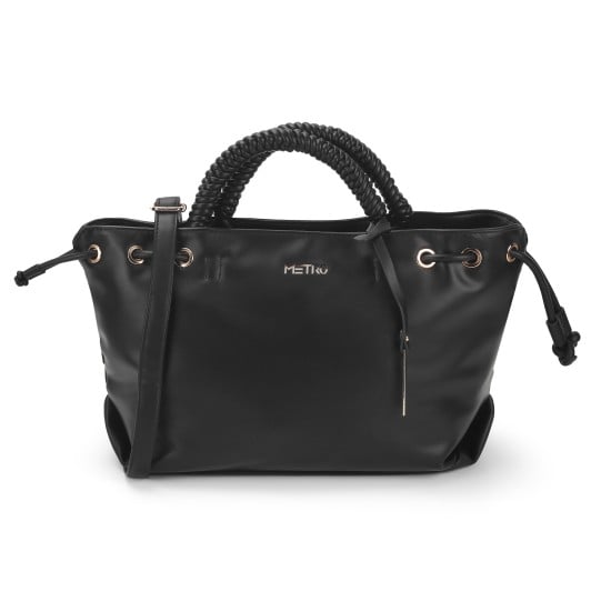 Women Black Satchel Bag