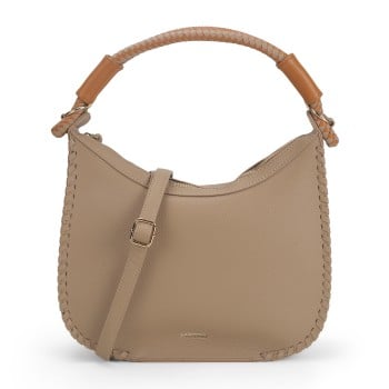 Metro Women Beige Hobo Bag(SKU: 66-643-20-10)