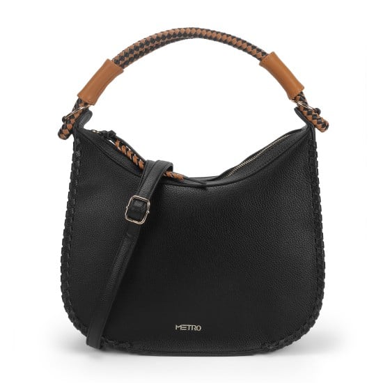Women Black Hobo Bag