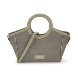 Women Green Satchel Bag